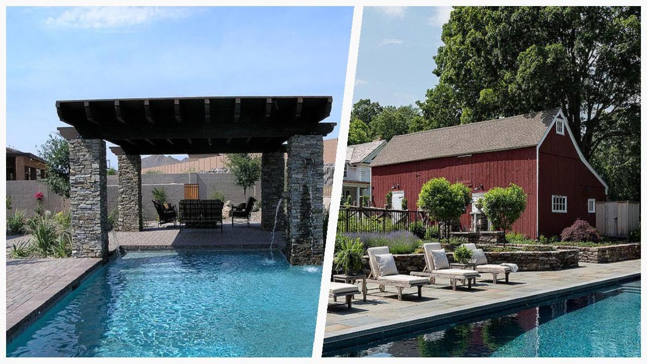 75 Transitional Turquoise Pool Design Ideas You'll Love ⭐️