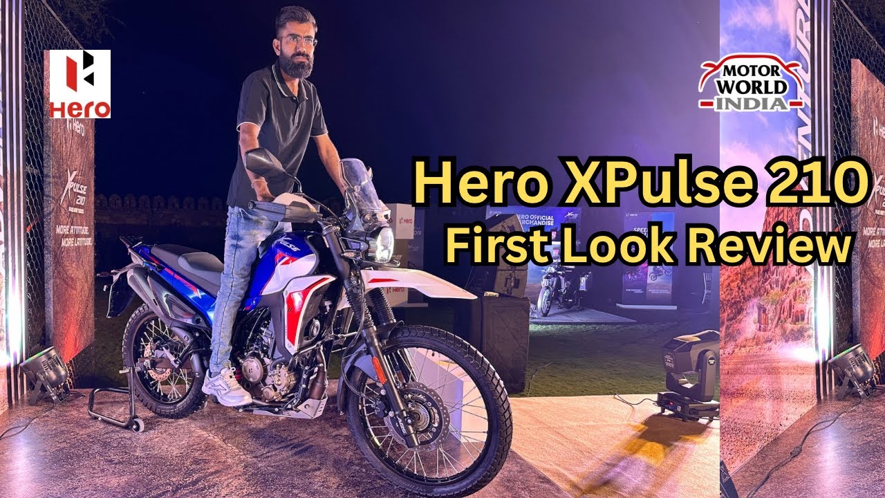 2025 Hero XPulse 210 - First Look - Best ADV Bike???
