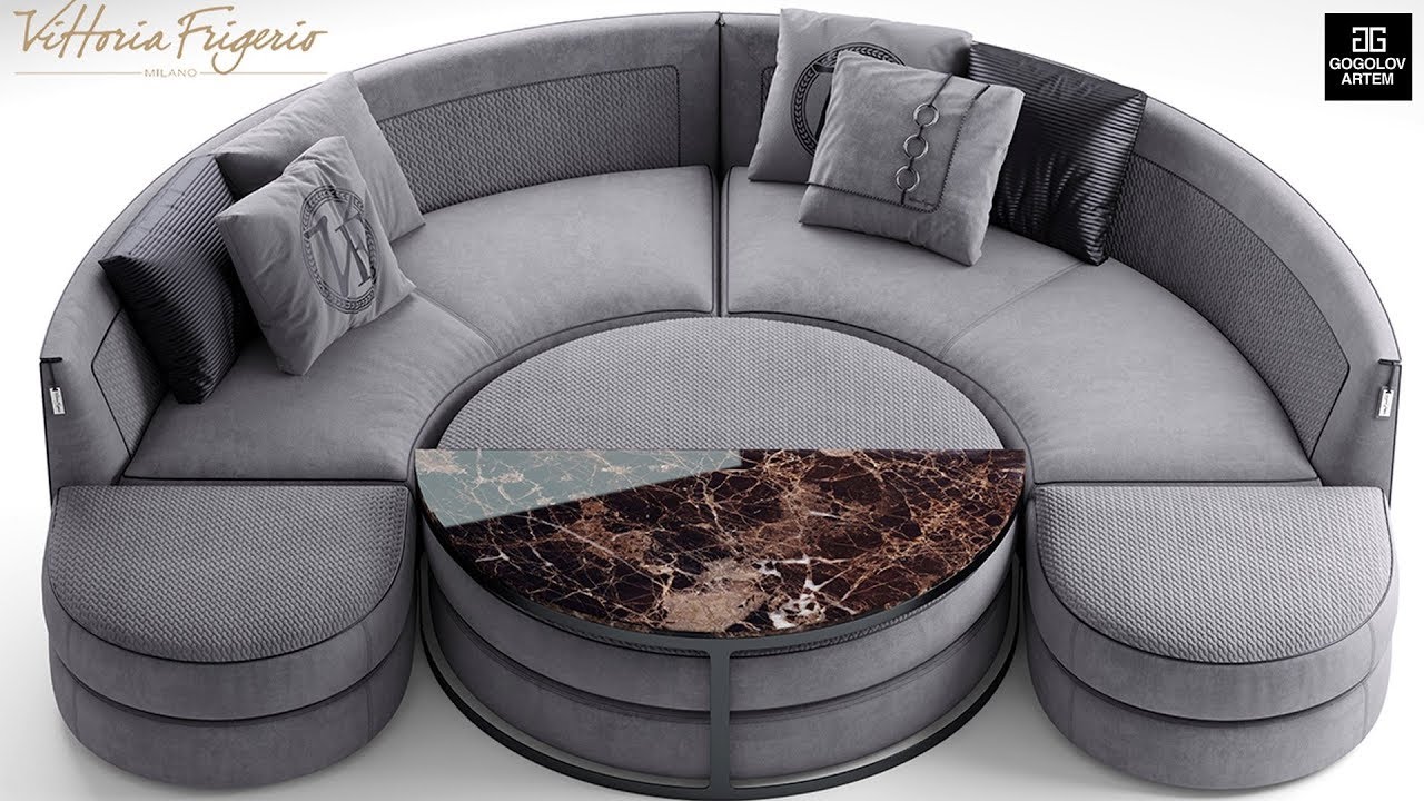 №20. Sofa modeling ” Vittoria frigerio Borromeo ” в 3d max и marvelous designer