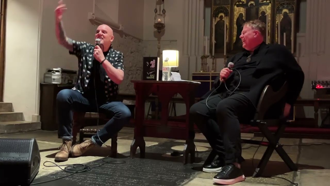 Baz Warne ‘Convivial Tour’ 5/3/2026 - talking about his parents at a Stranglers show
