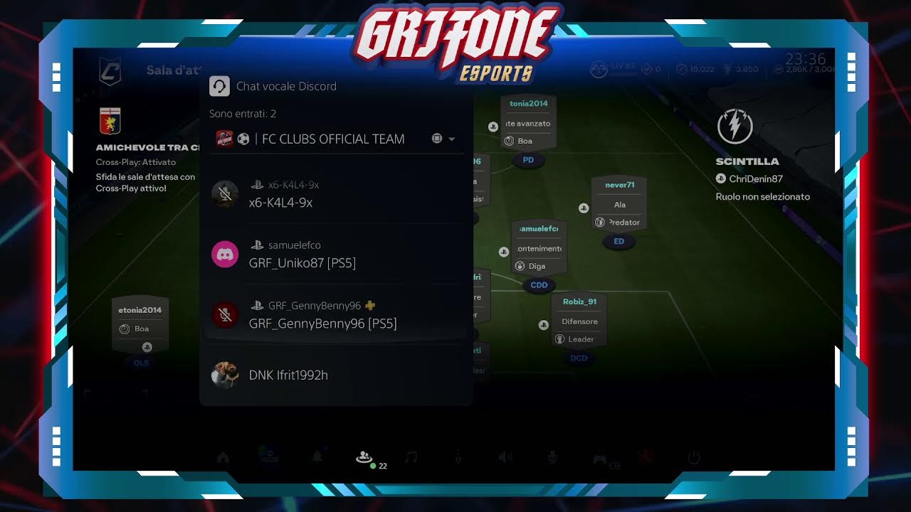 VPL 1° GIORNATA