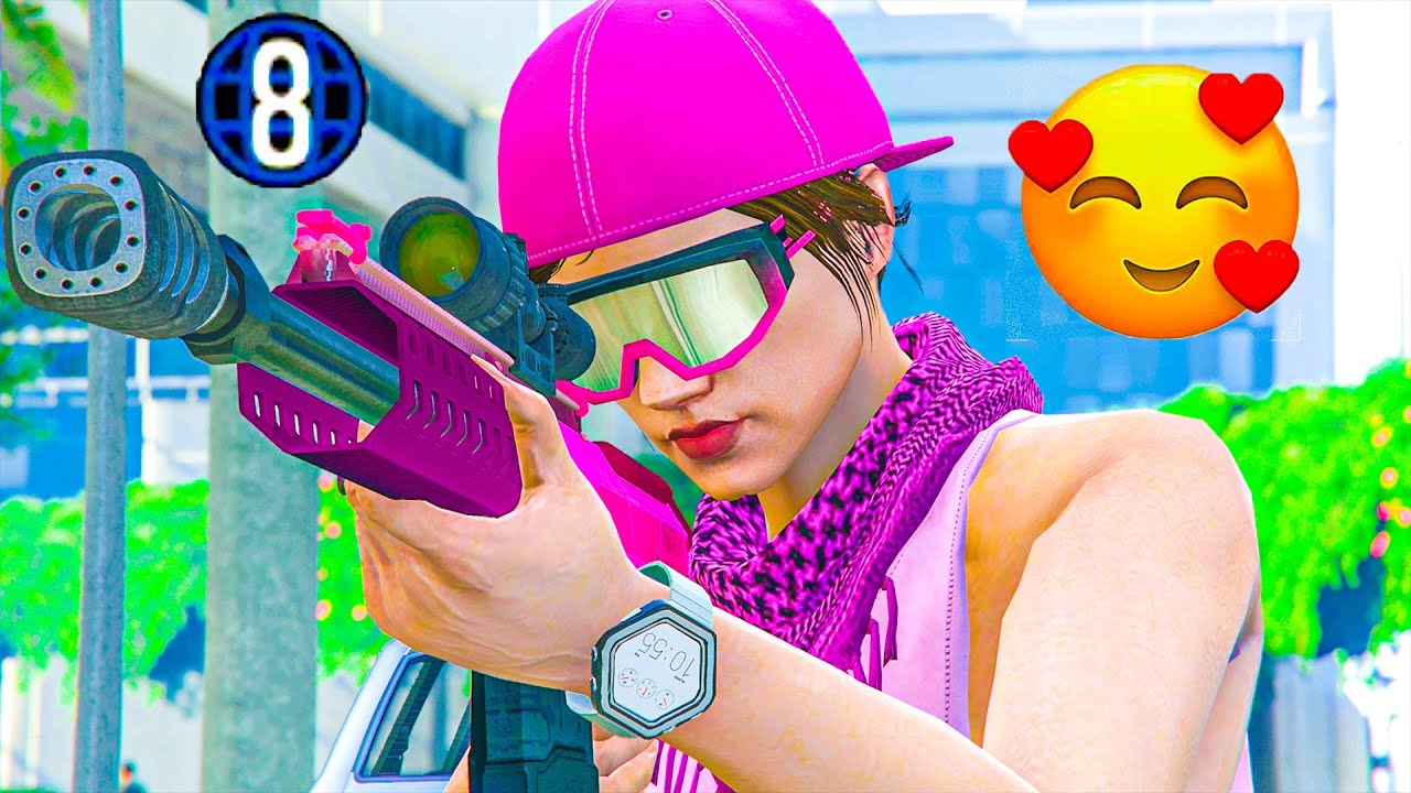I Pretended to be a Low Level GTA Female Noob to Fight Tryhards in GTA PvP