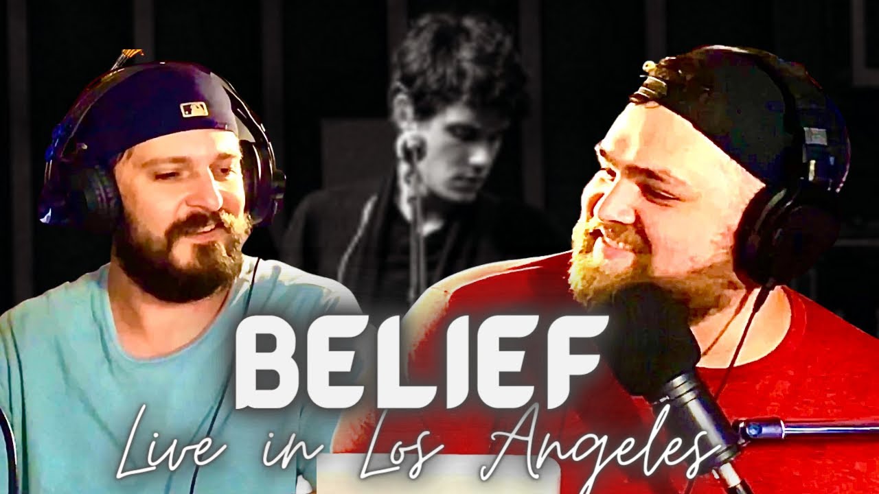 My friend REACTS to John Mayer! Belief LIVE