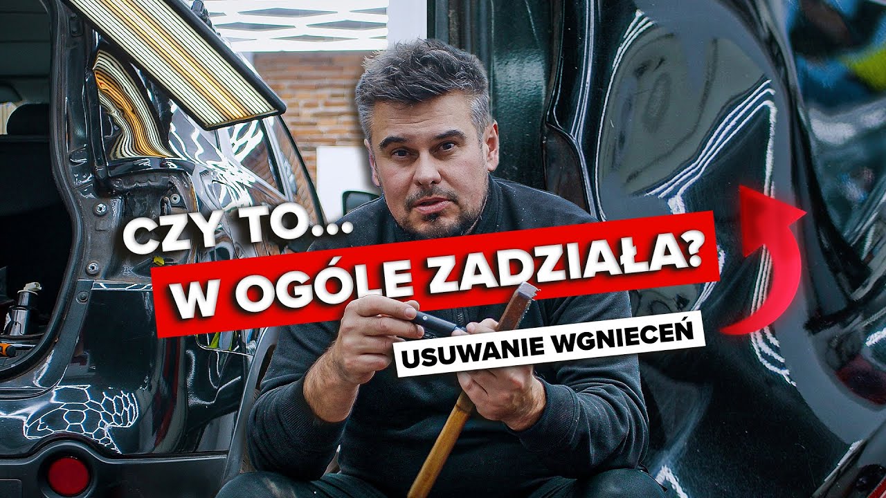 Głębokie wgniecenie na błotniku… Czy da się to w ogóle usunąć?