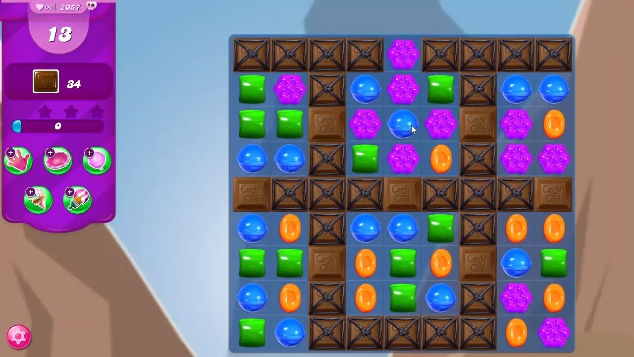 Candy Crush Saga LEVEL 2057 NO BOOSTERS