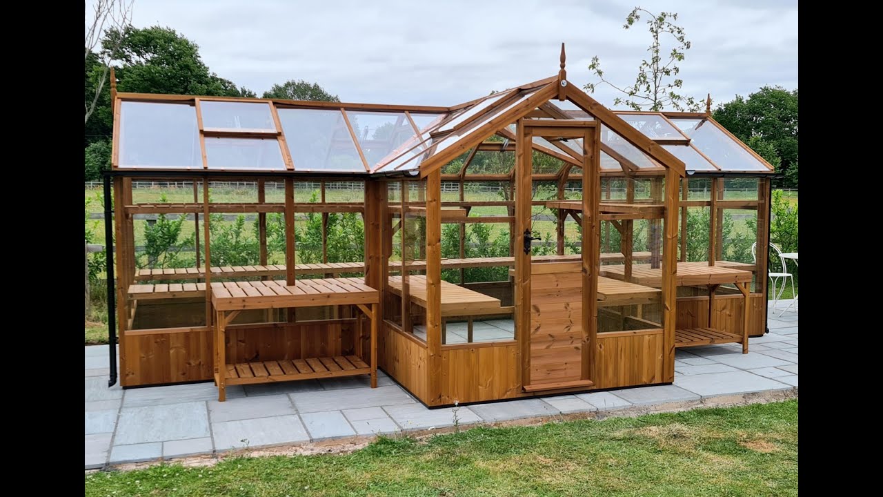 Take a look at our latest T shaped Greenhouses