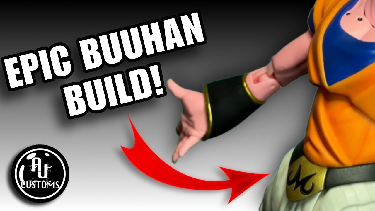 Is THIS Buus strongest from? AJ custom buuhan kit build! Epic dragon ball z figure!