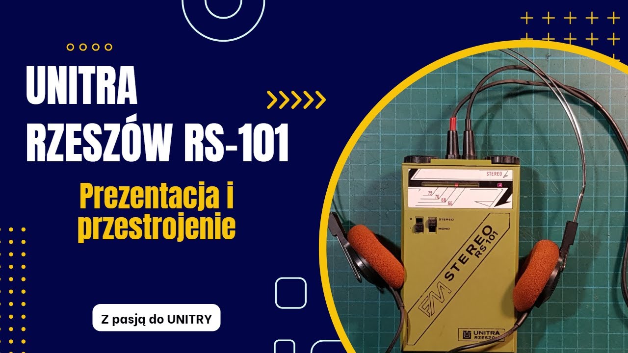 82 unitra Rzesz&oacute;w RS-101. 40-lecie !! skonstruowania tego odbiornika. Info z pierwszej ręki.