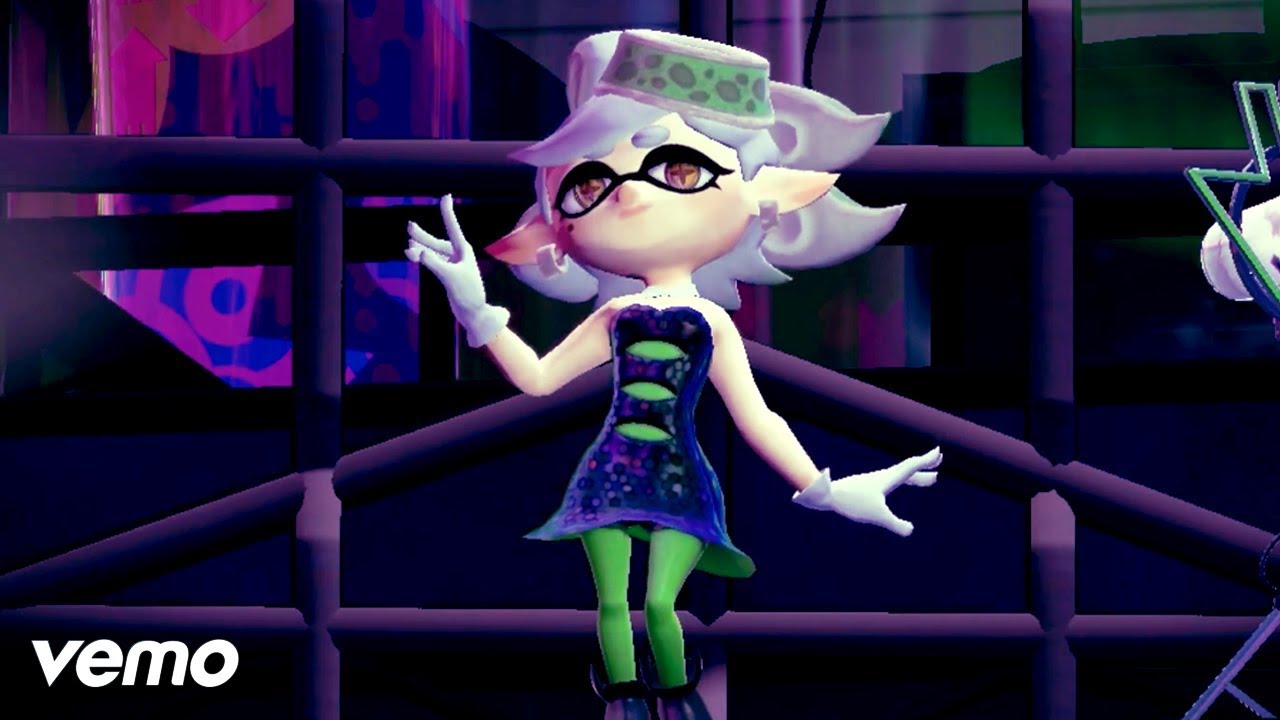 ♪ Tide Goes Out ♫ [OLD] Caitlin Koi Music Video - Splatoon
