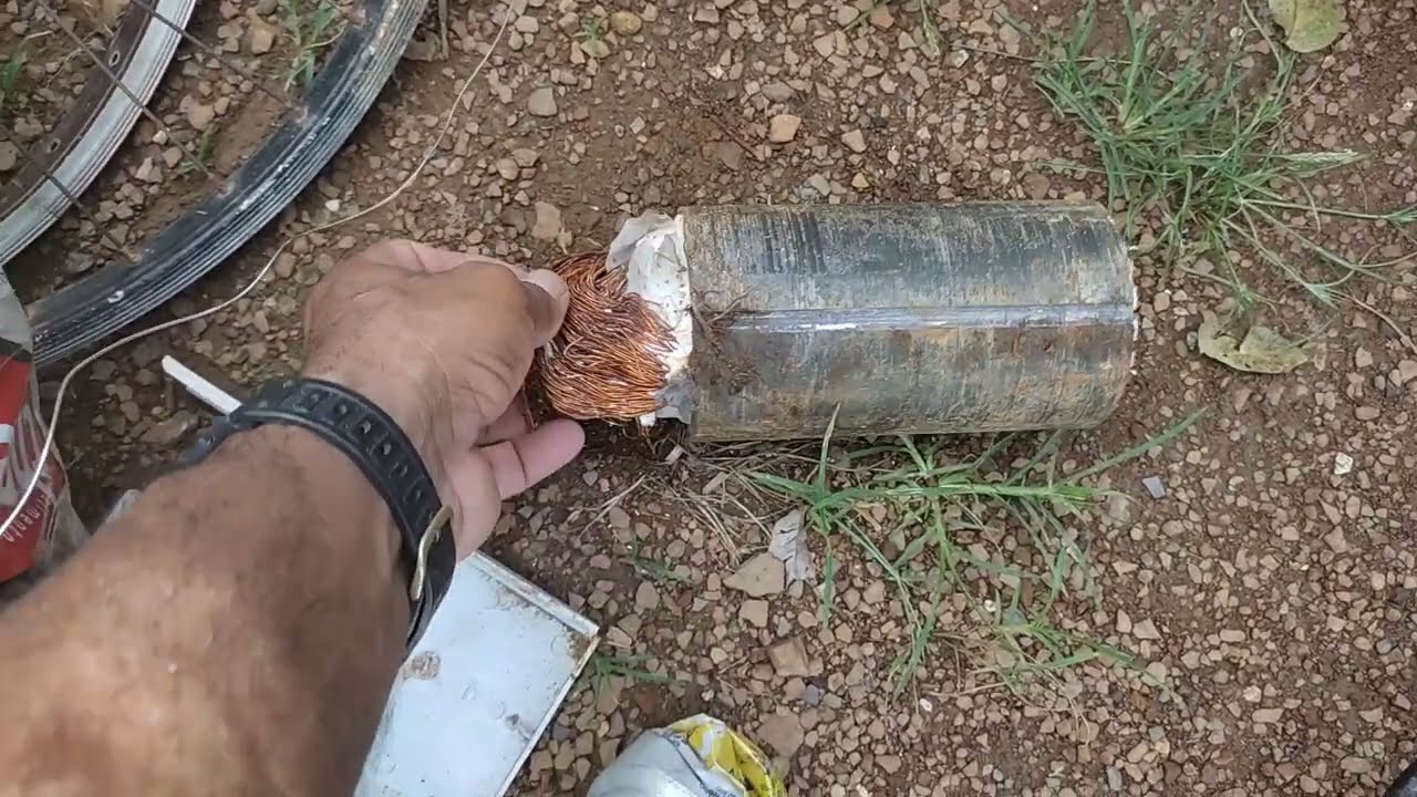cobre em motor submerso, o que fazer. #reciclagem