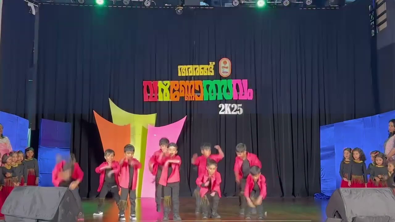 Cinematic dance 💃 # Arangu annual Day Celebration 2K25 # Ayrin # kids dance 💃