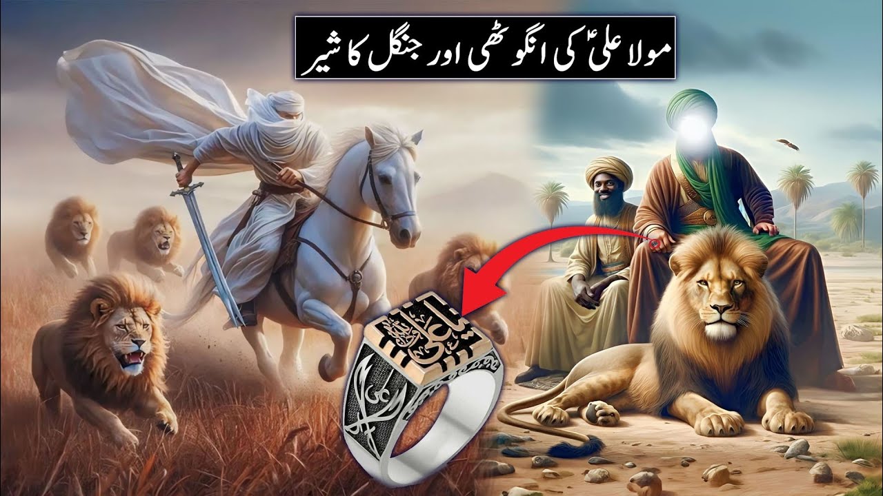 Hazrat Ali Ka Waqia | Hazrat Ali Ki Anguthi Aur Sher Ka Waqia | Imam Ali | Raja Sarfaraz Tv