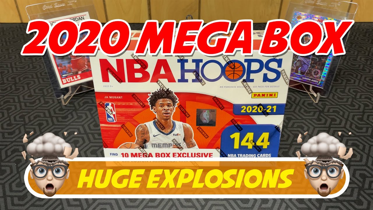 2020-21 NBA Hoops Basketball Mega Box Opening 🤯 Huge RC & Slam Explosions!