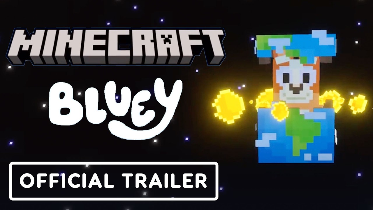 Minecraft - Official Bluey DLC Launch Trailer