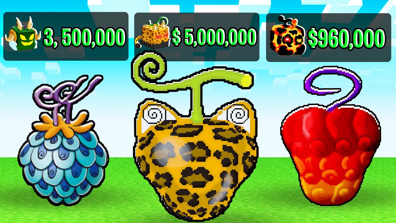 ESCOLHA sua DEVIL FRUIT de ONE PIECE pelo PREÇO no MINECRAFT