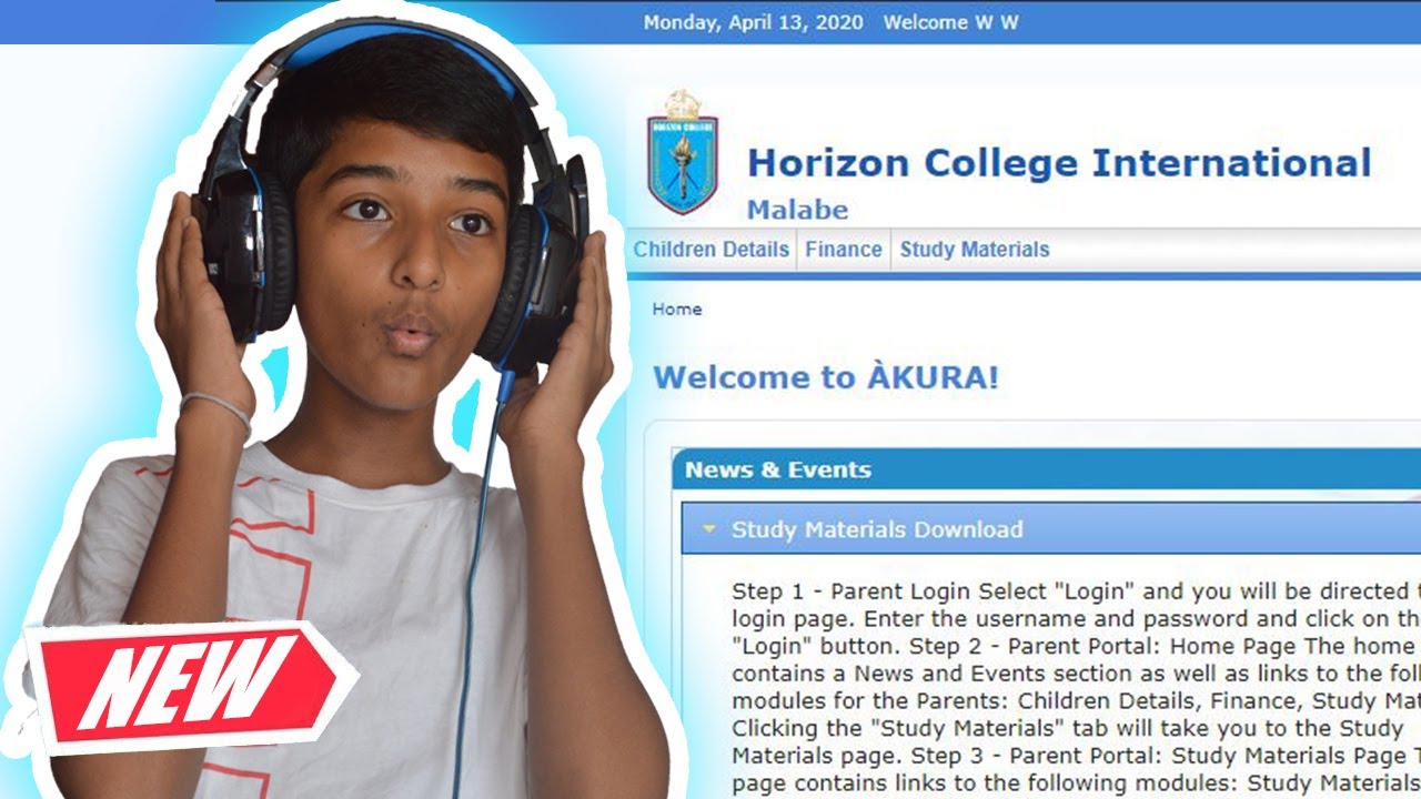 How to Download the Study materials for HCI students