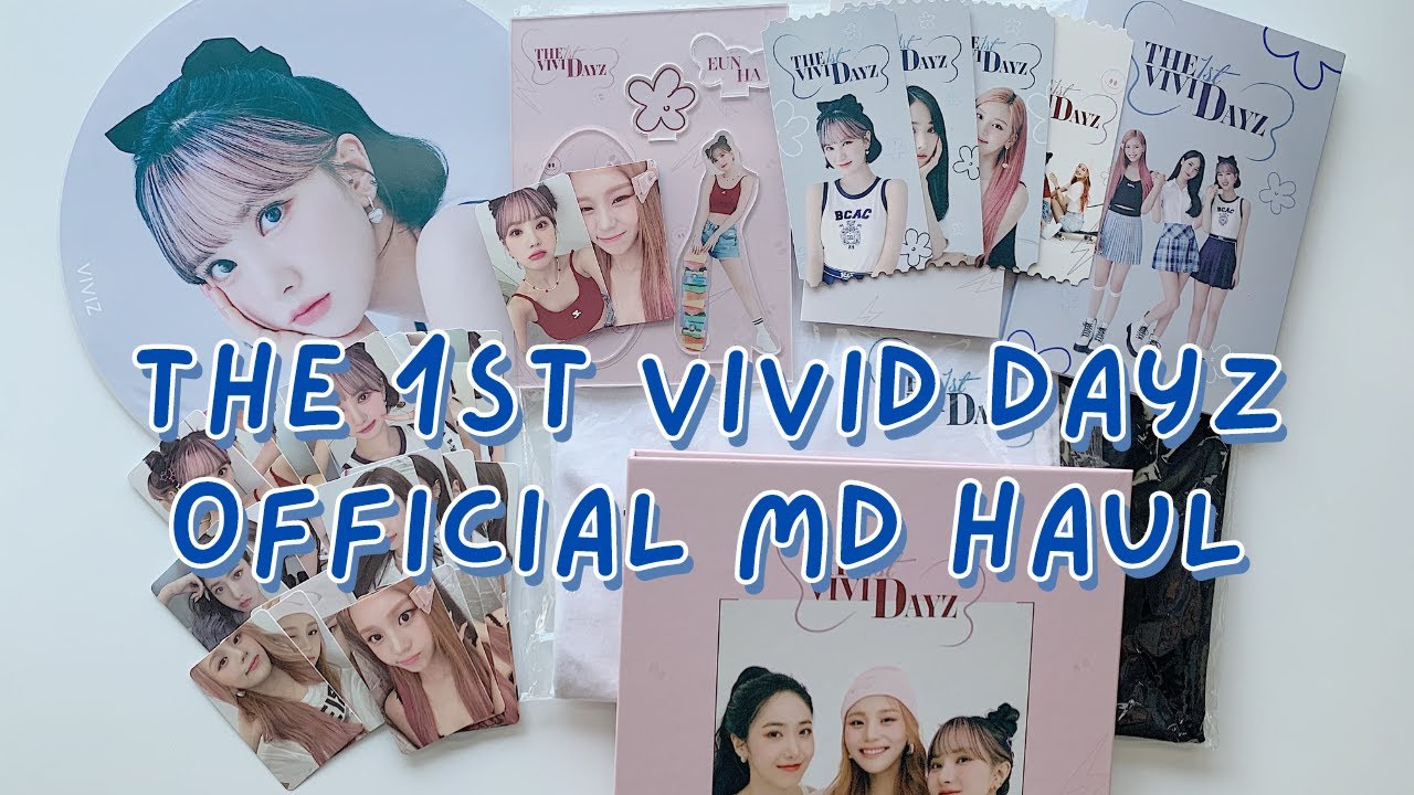 Unboxing - VIVIZ (비비지) - 2022 VIVIZ FANMEETING [THE 1st VIVID DAYZ] Official MD Haul