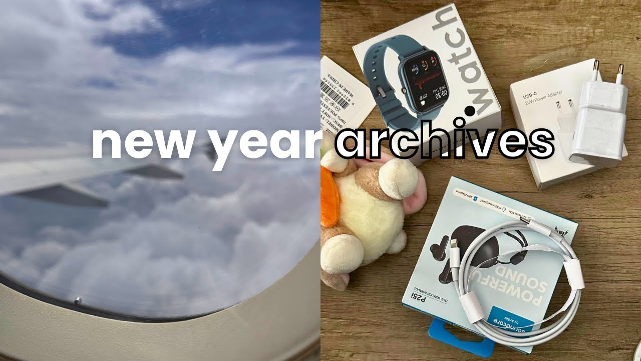 New year glow up ✨ and surprise flight ✈️!