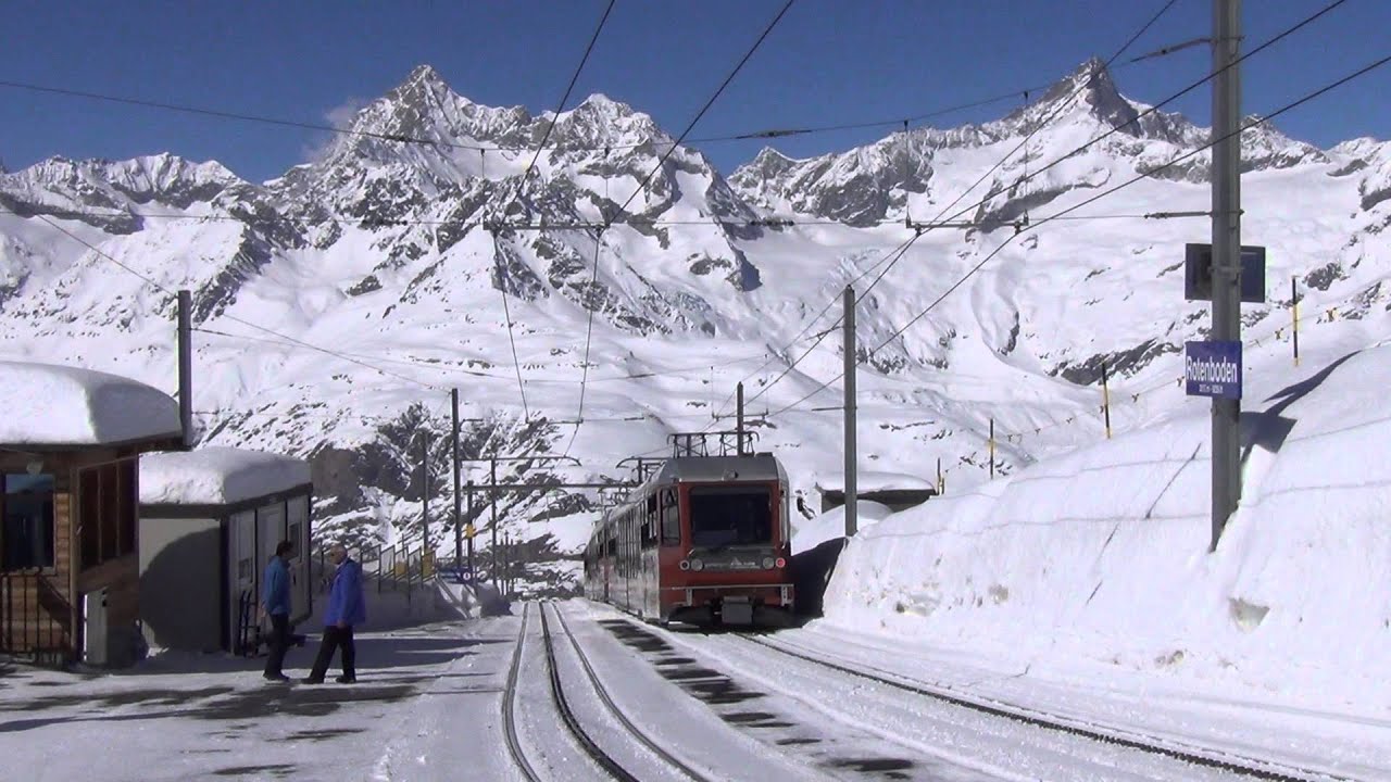 La Suisse en Train_Mars 2014 (2/4) Zermatt Gornergrat