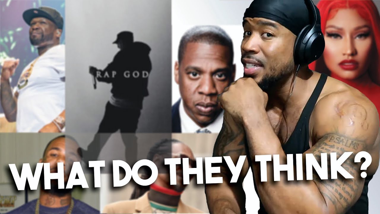 MARSHALL MONDAY - WHAT THE OTHER RAPPERS THINK ABOUT EMINEM - REACTION!!!