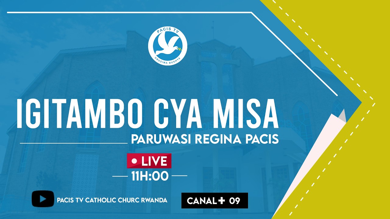 🔴LIVE: IGITAMBO CYA MISA YA KABIRI KU CYUMWERU KU WA 08/03/2026/ REGINA PACIS REMERA