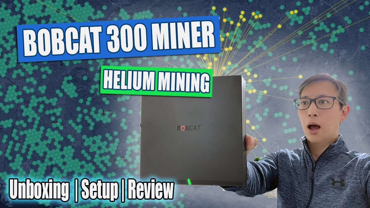Bobcat 300 Helium [HNT] Miner | Unboxing and Setup
