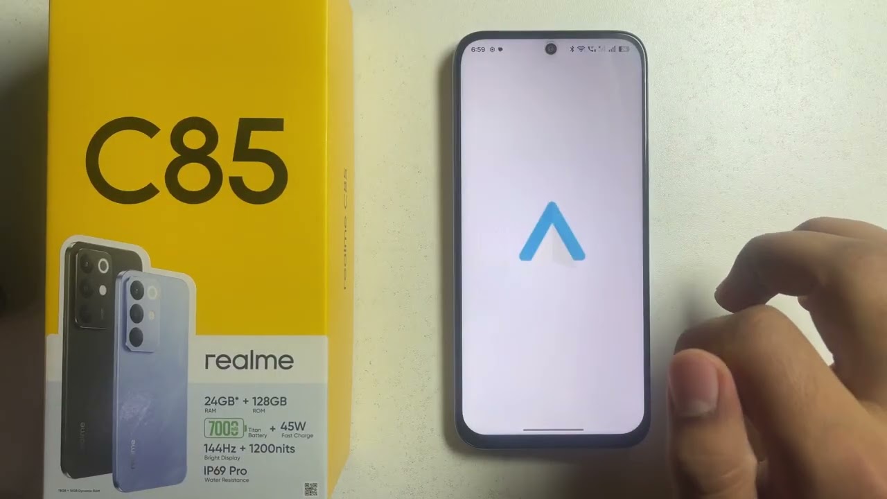 Realme C85/C85 Pro: Как добавить новые автомобили в Android Auto