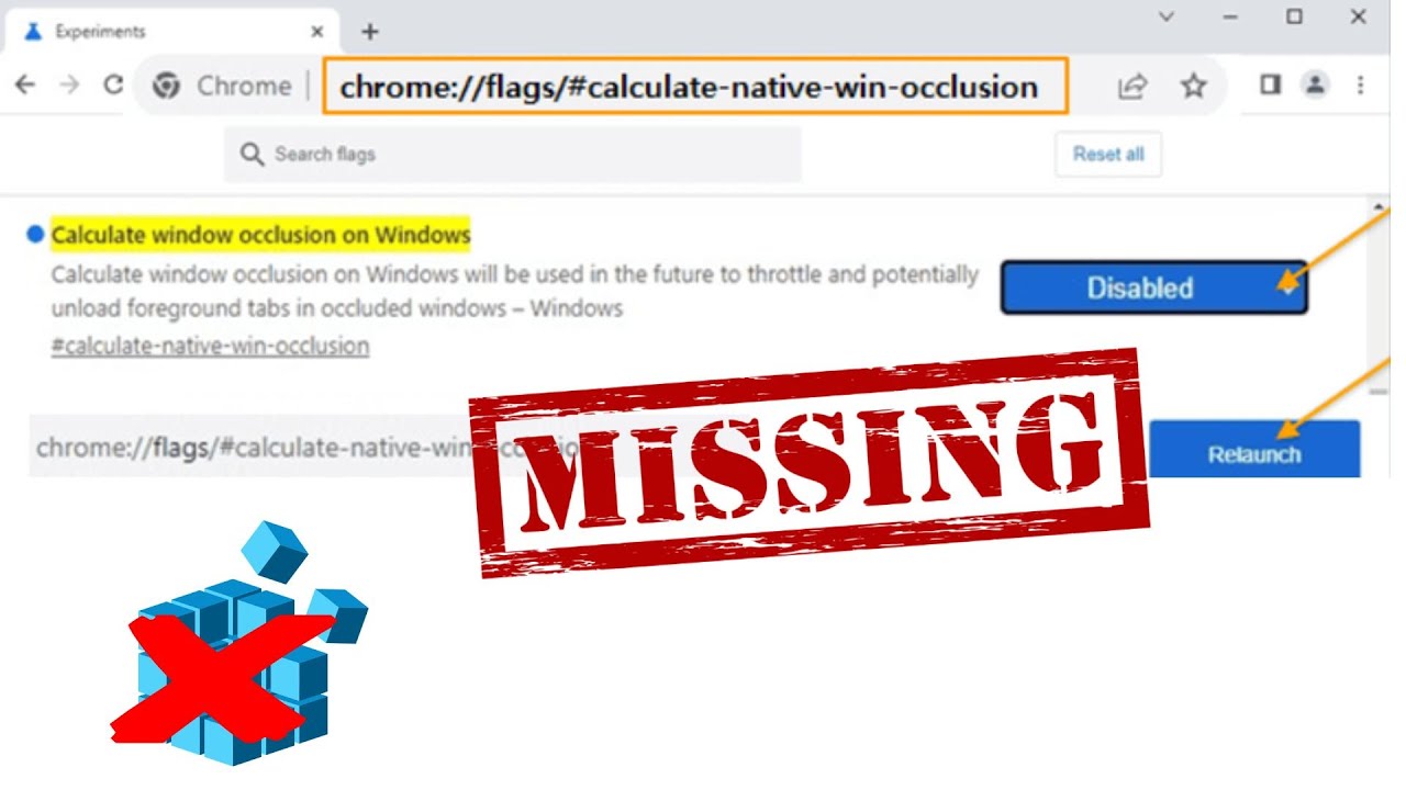 Fix Missing 'Calculate Window Occlusion' on Chrome/Edge/Brave | No Registry Editor Needed