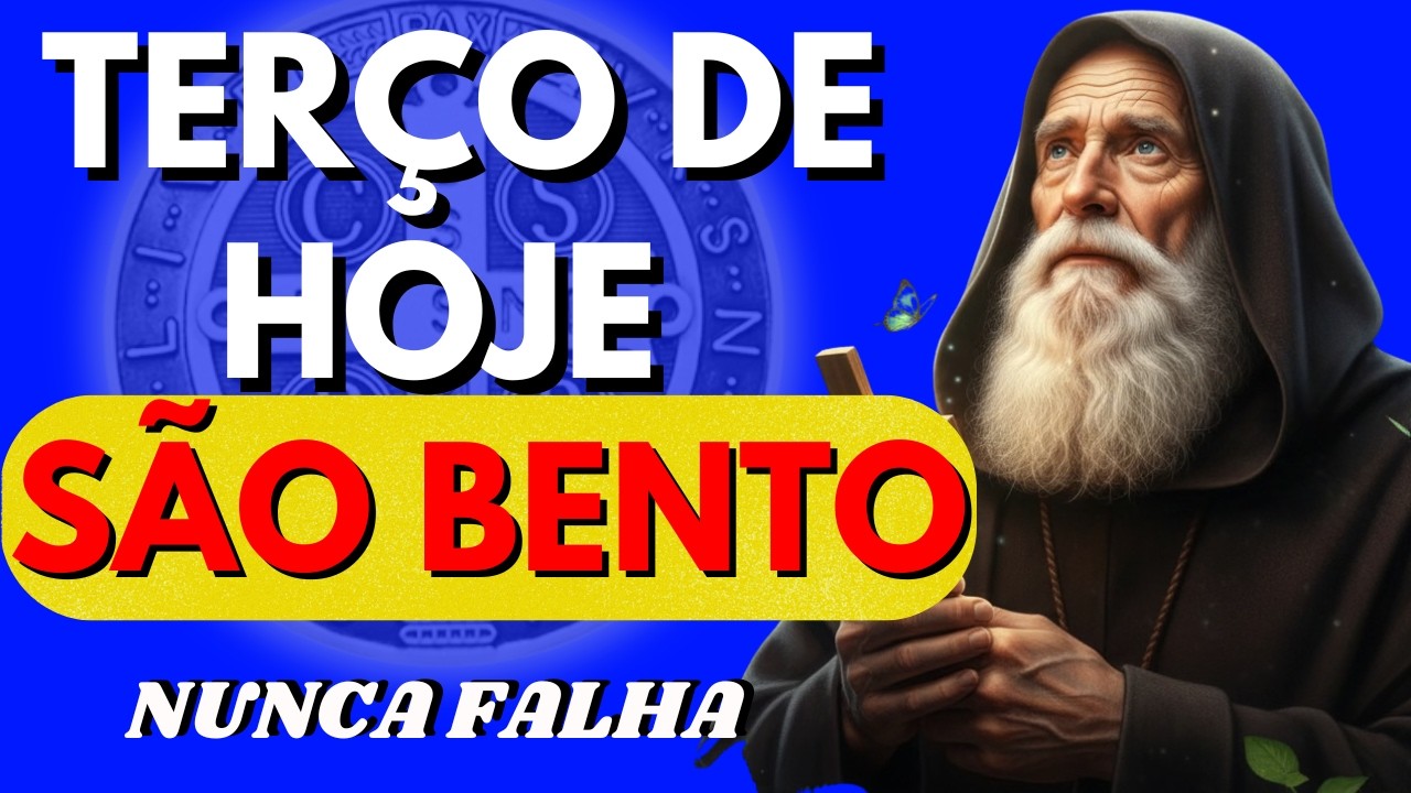 TERÇO DE SÃO BENTO E DA SANTA CRUZ (30 /01/ 2026 SEXTA-FEIRA)