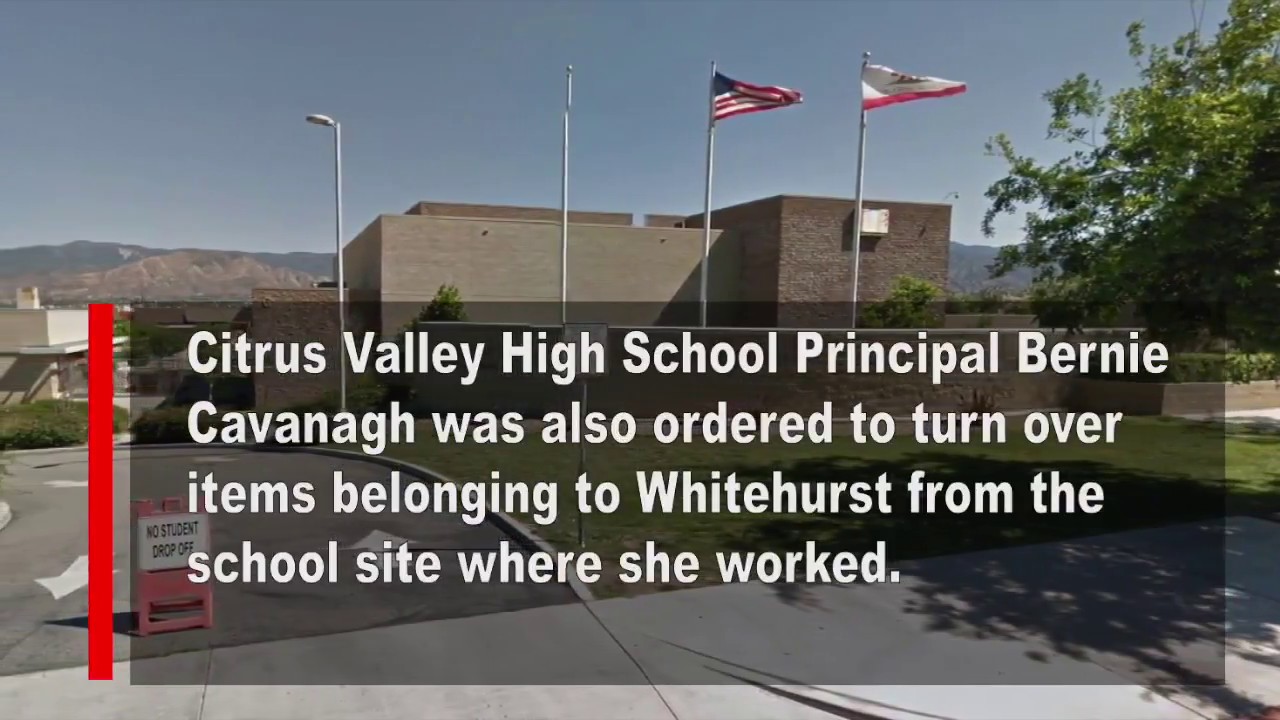 Redlands police serve search warrant at Redlands Unified School District