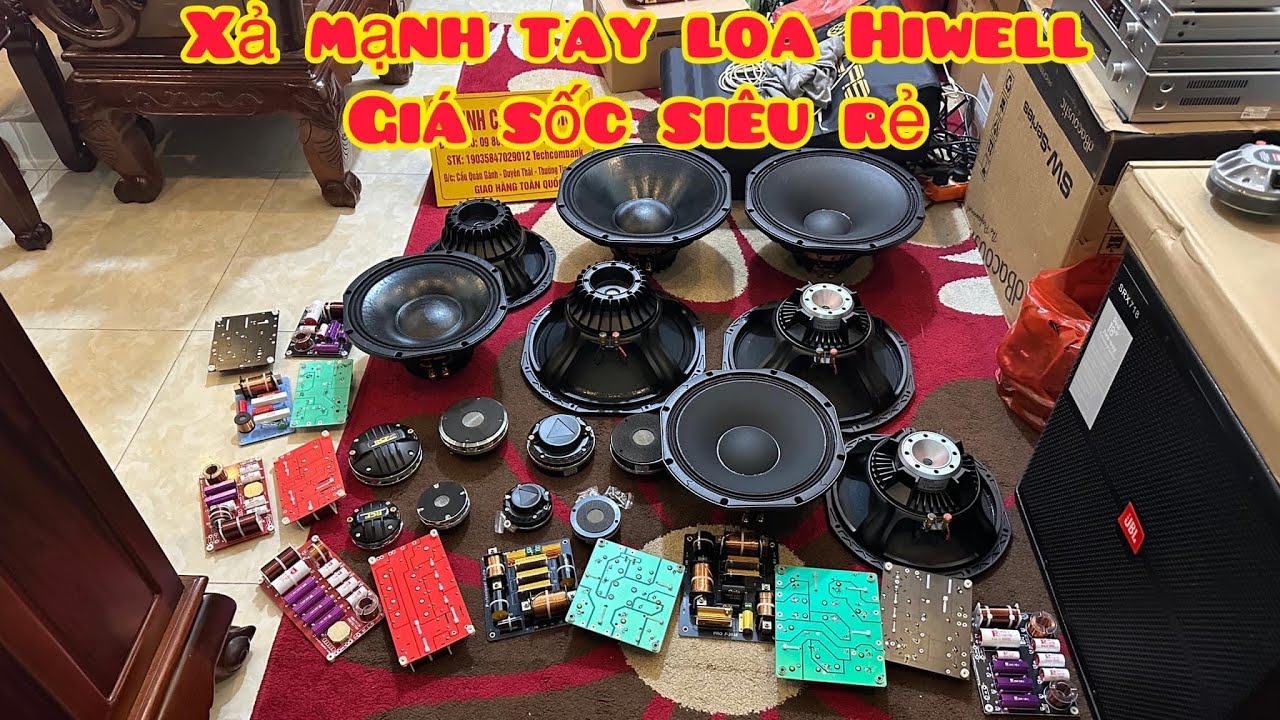 [HOT] Xả Kho Giá Siêu Rẻ, Loa Bass 30, 40 Neo Hiwell Coil 76, Coil 100, Zalo 0363752702