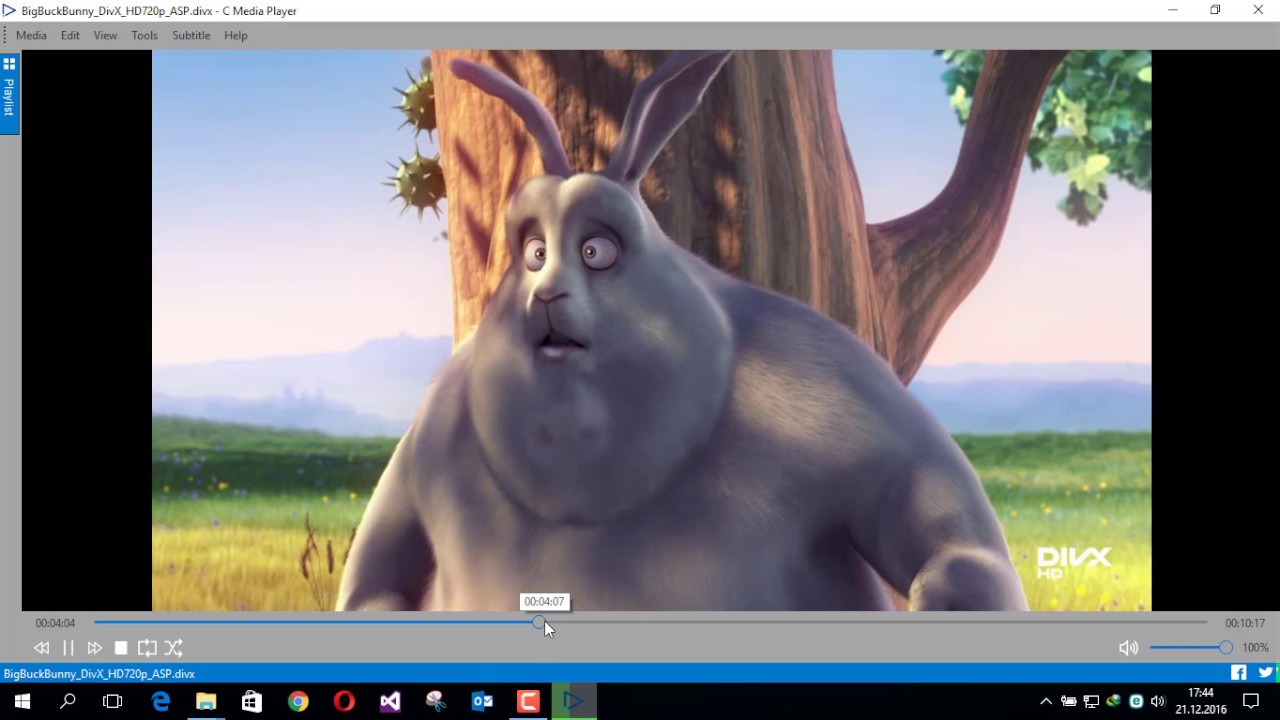 C Media Player Demo