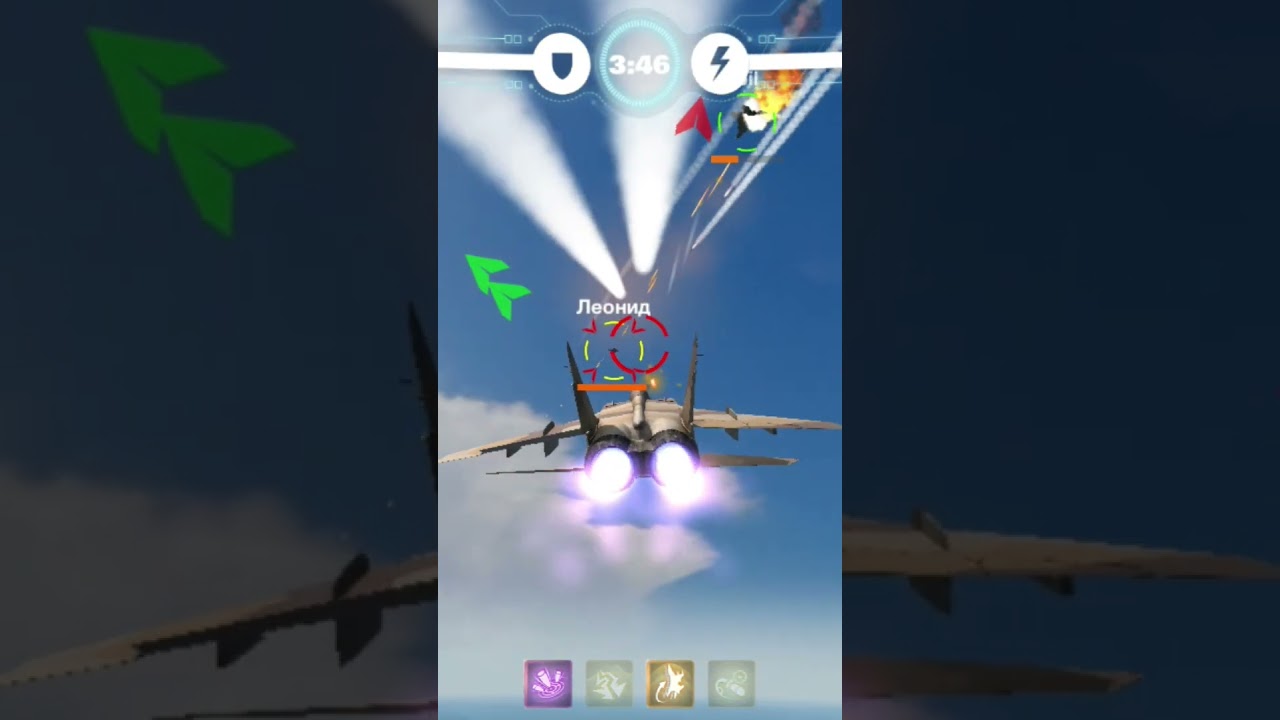 Ace Force Joint Combat - MiG-31 & F-22 уничтожение полностью прокачаного самолета за 5 секунд