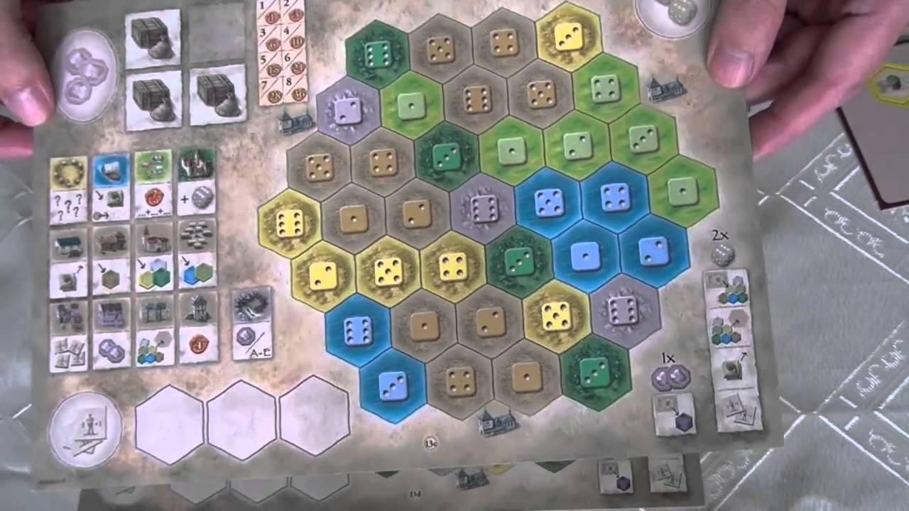 Распакуй! Дополнение к настольной игре - The Castles of Burgundy: The 4th Expansion, board game