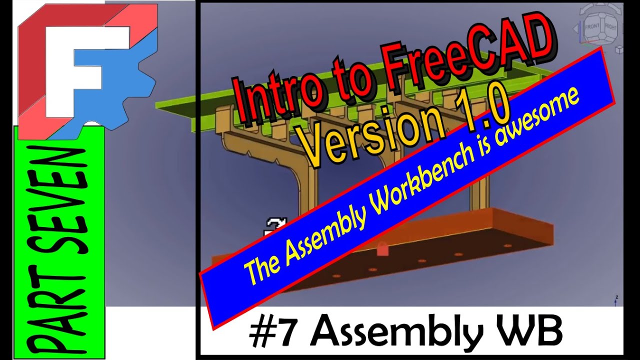 Введение в FreeCAD Assembly Workbench #freecad #cad