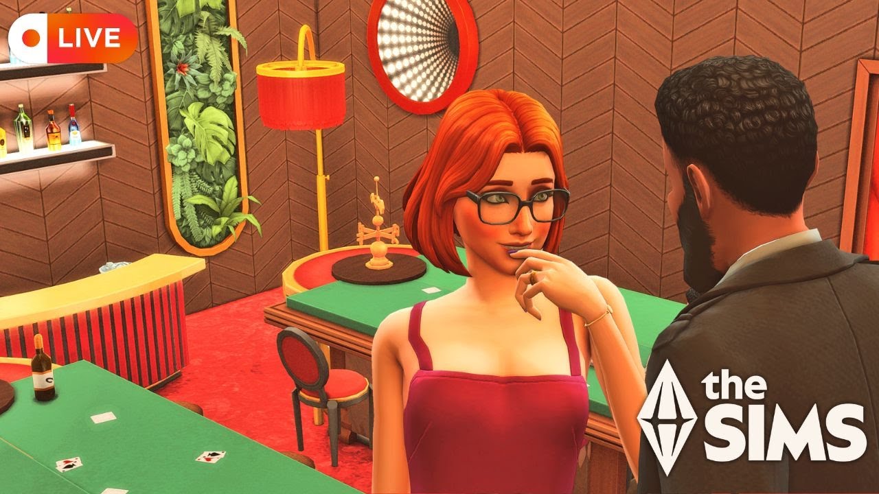 Building a CASINO in The Sims 4 🎰  (no CC)