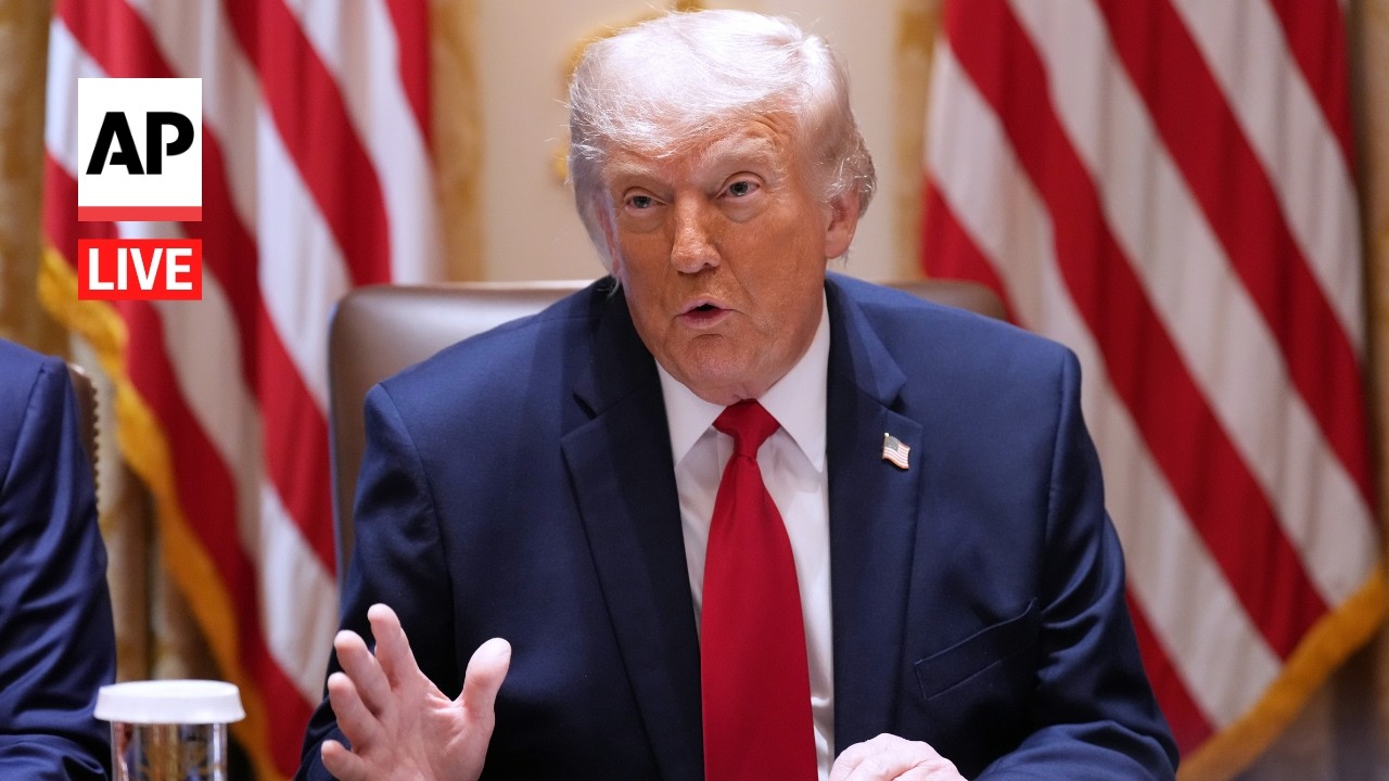 LIVE: Trump meets with Cabinet as talks to end Iran war remain in flux