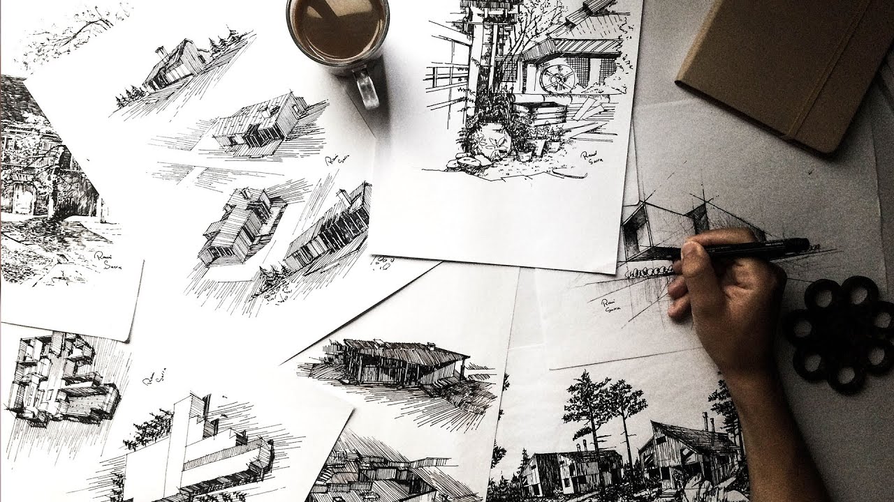 لقاء خاص| عن الرسم-العمارة-البدايات