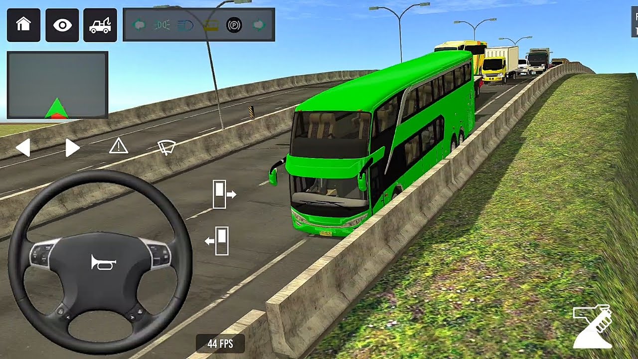 Part -43 : Bus Simulator Indoneshia || Bus Wala Game || Bus Simulator Game #Bus #games 
