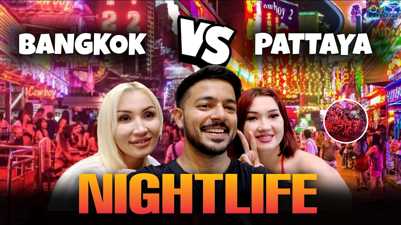Pattaya vs Bangkok Nightlife 🇹🇭 Which is Better for Indians? (2026) | Full Comparison