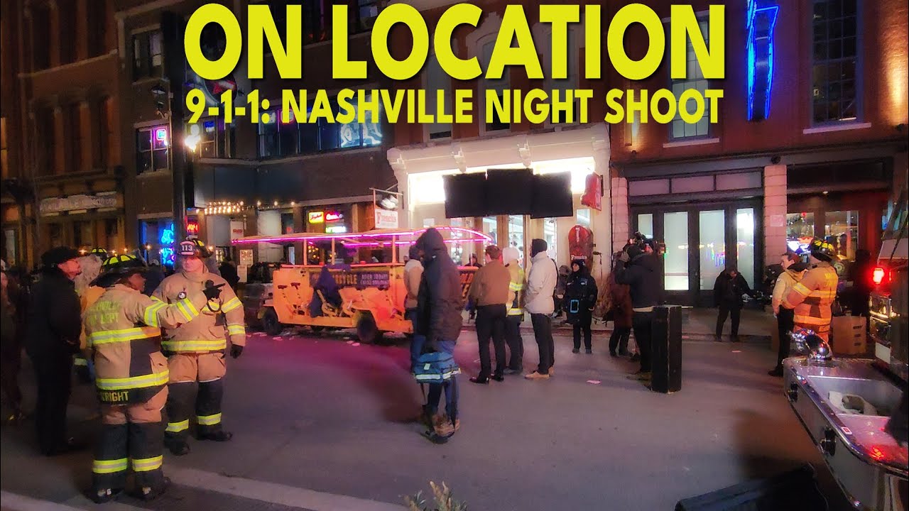 9-1-1: Nashville Filming • Streets Shutdown • Behind The Scenes • On Broadway