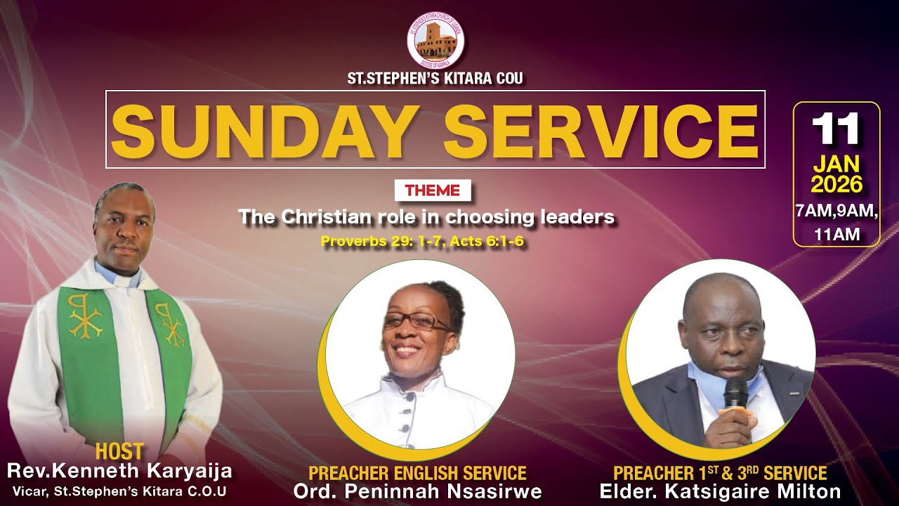 11:00AM | RUNYAKITARA SERVICE
