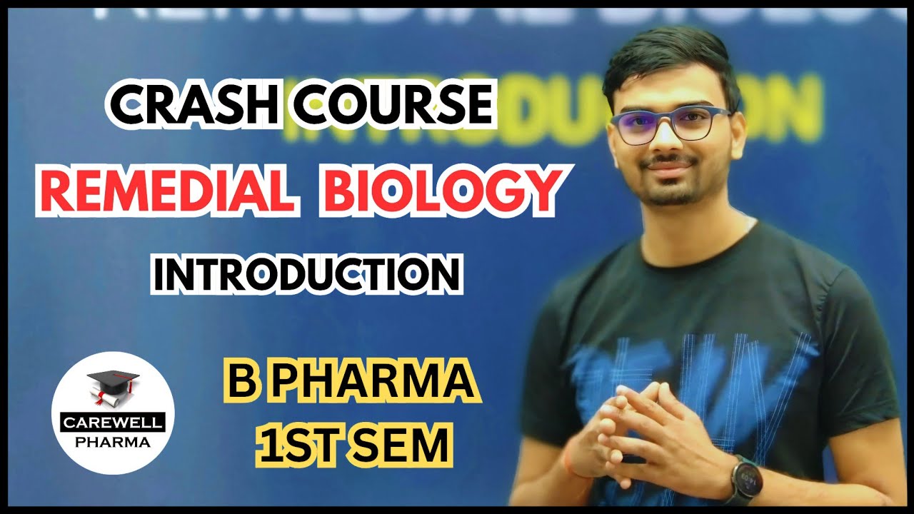 Remedial Biology || Introduction || Syllabus || Notes + Lectures || Carewell Pharma