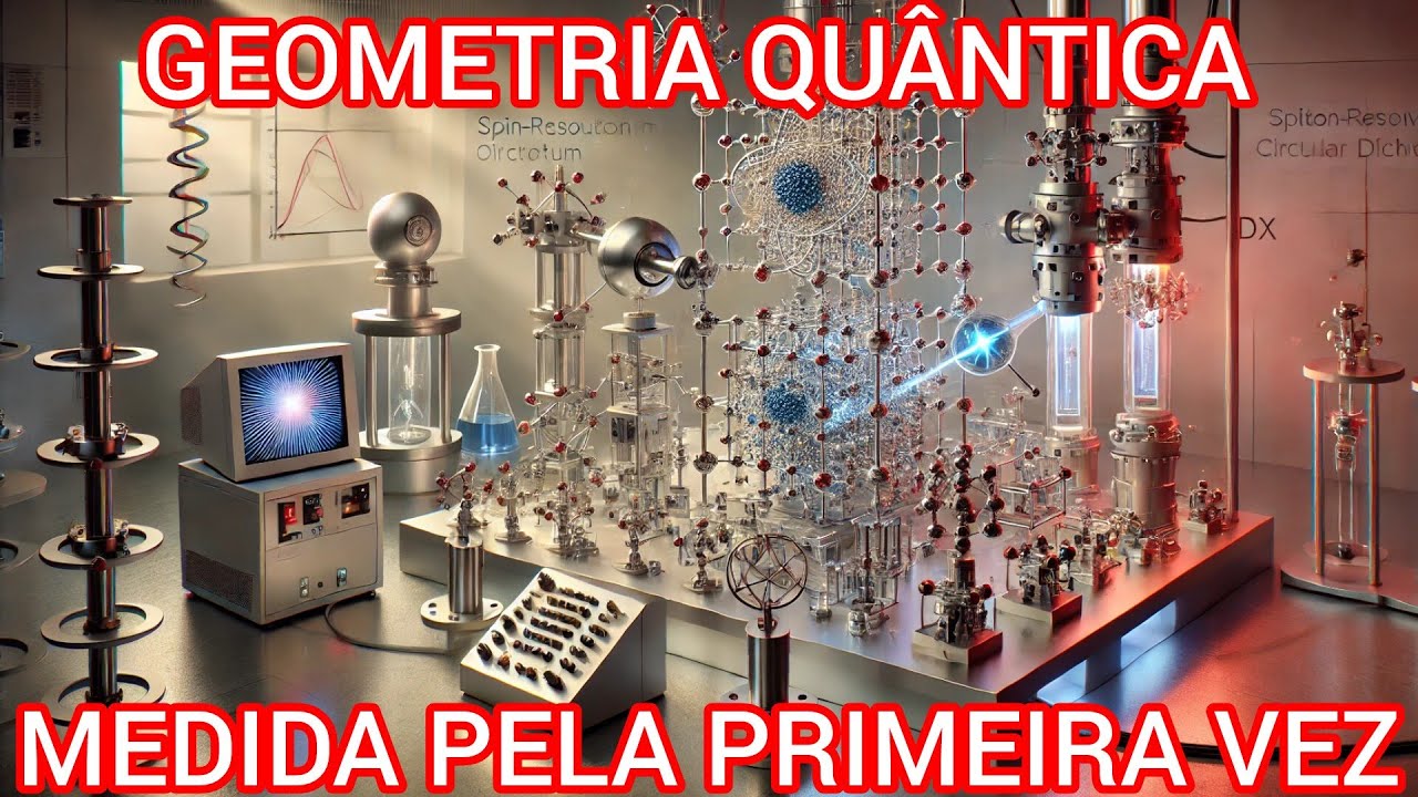 PELA PRIMEIRA VEZ NA HIST&Oacute;RIA, F&Iacute;SICOS  MEDEM A GEOMETRIA QU&Acirc;NTICA