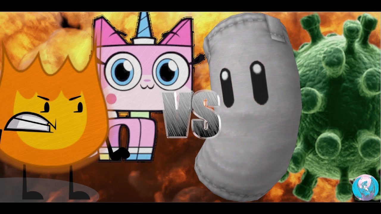 MUGEN - Request - Unikitty + Firey VS Corona Virus + Sandbag - See Description