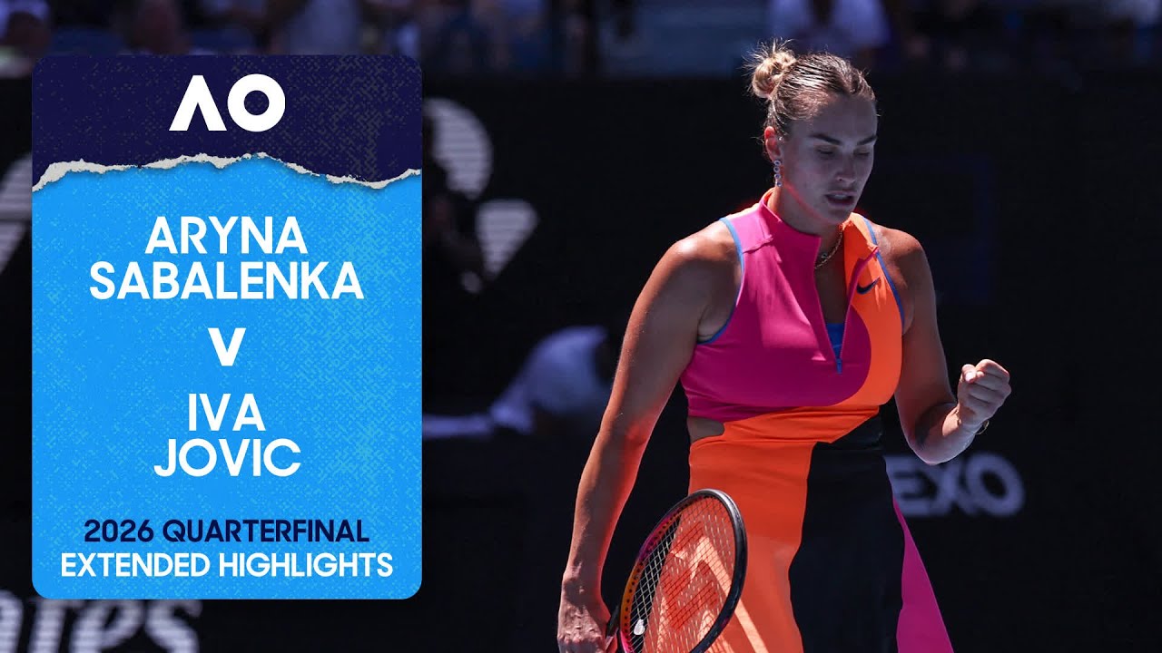 Aryna Sabalenka v Iva Jovic Extended Highlights | Australian Open 2026 Quarterfinal