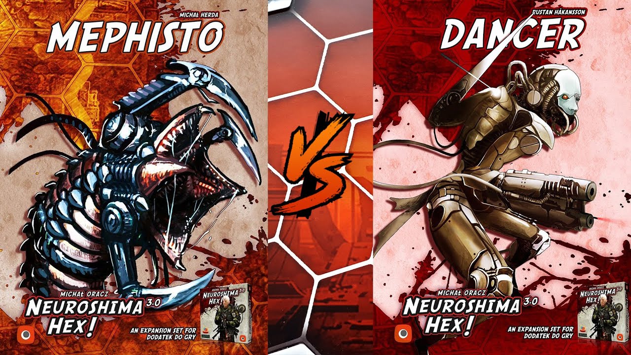 Mephisto vs Dancer Neuroshima Hex 3.0 Rozgrywka 15
