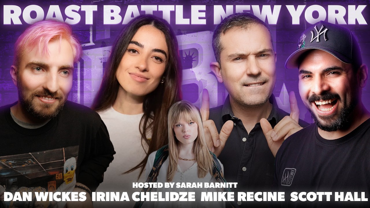 Roast Battle League NY 60: Dan Wickes | Irina Chelidze | Mike Recine | Scott Hall