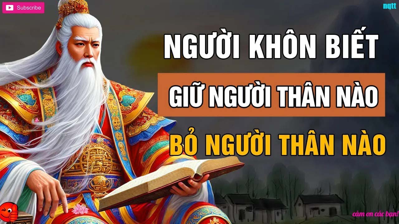 NGƯỜI KHÔN phải biết GIỮ LẠI Người Thân Nào, LOẠI BỎ Người Thân Nào   Lời Cổ Nhân Dạy