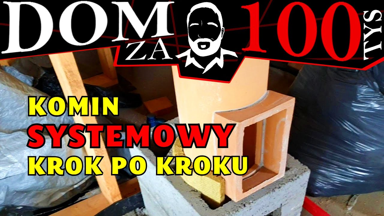 ►Komin systemowy z wentylacją - jak zamontować samemu? Krok po kroku - Pekabet Dom za 100 tys 208